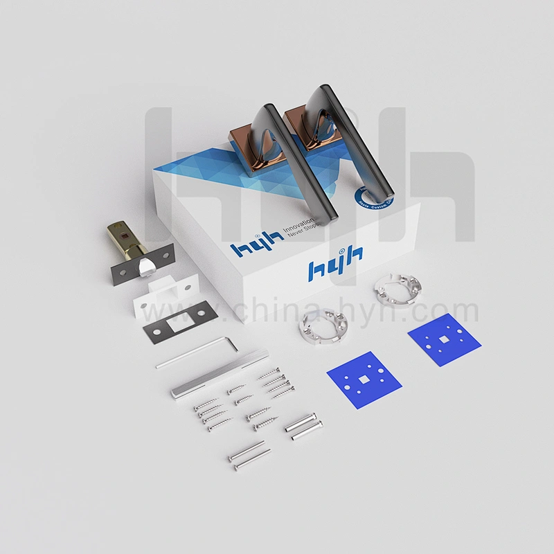 Easy To Install Classical Style AB Finish Zinc Alloy Cylinder Control Door Lock